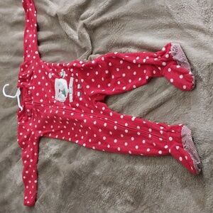 Red one-piece pajamas 2T